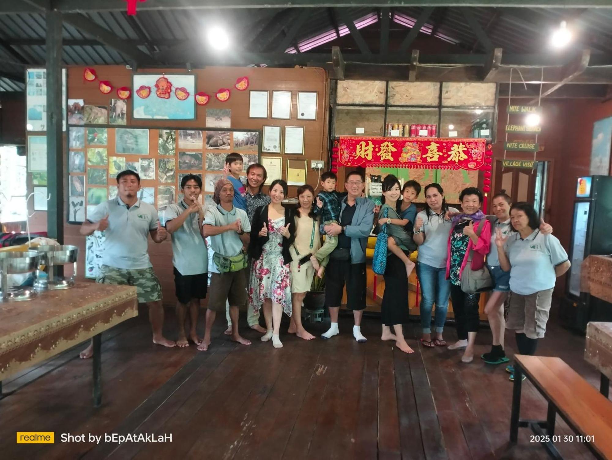 Borneo Jungle Adventure Villa Kinabatangan Kültér fotó